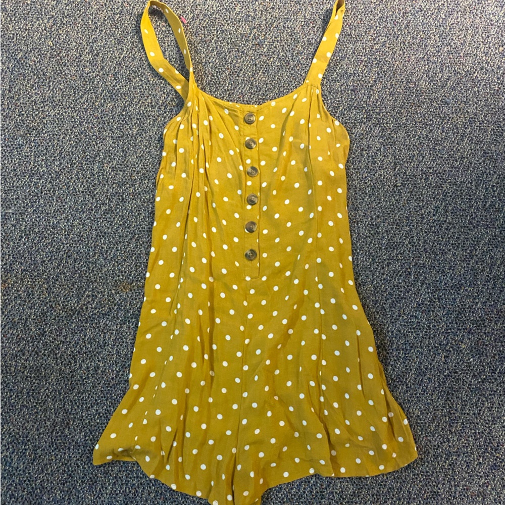 Polka Dot American Eagle  Romper